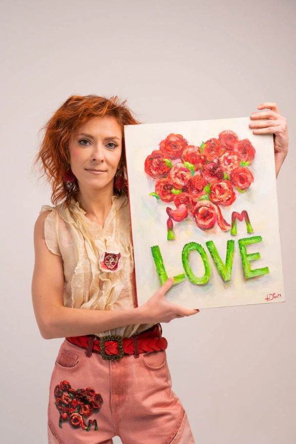 Брюки “I Am LOVE” («Я есть ЛЮБОВЬ») фото 4